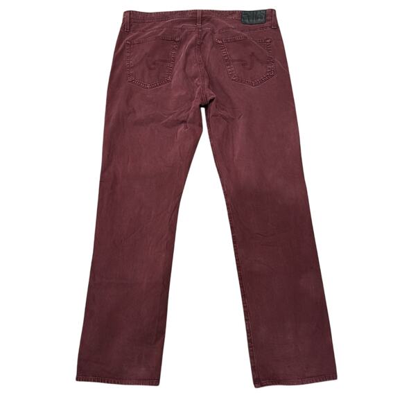 AG Adriano Goldschmied Men's The Everett Slim Straight Twill Pants Size 38x32 - Picture 3 of 9